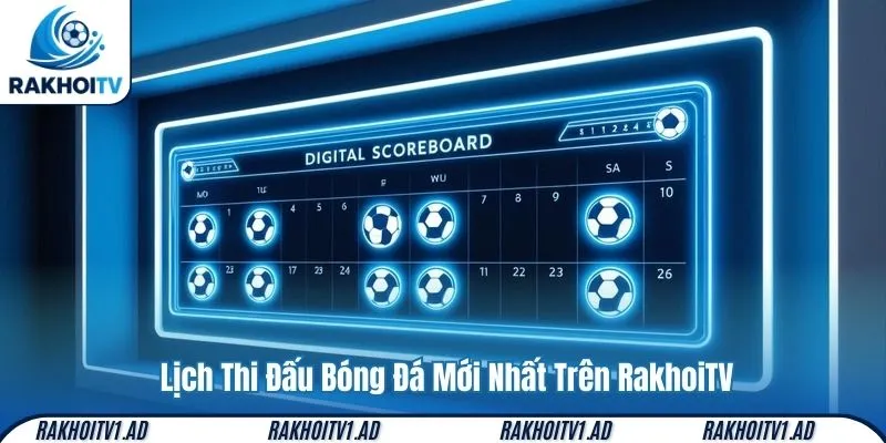Lịch Thi Đấu Bóng Đá Mới Nhất Trên RakhoiTV